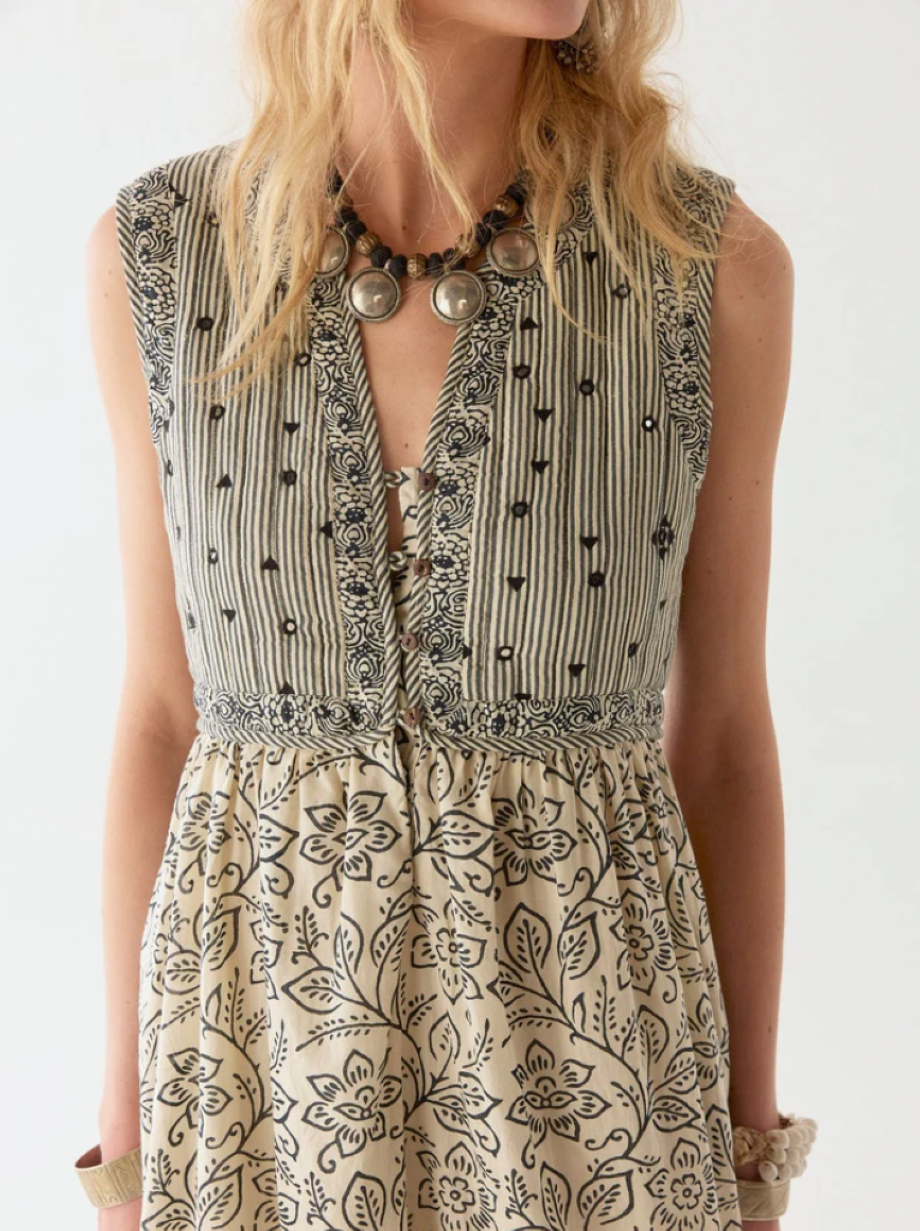 Maison Hotel Eugenie Dress - Jasmine Soeur Zebra