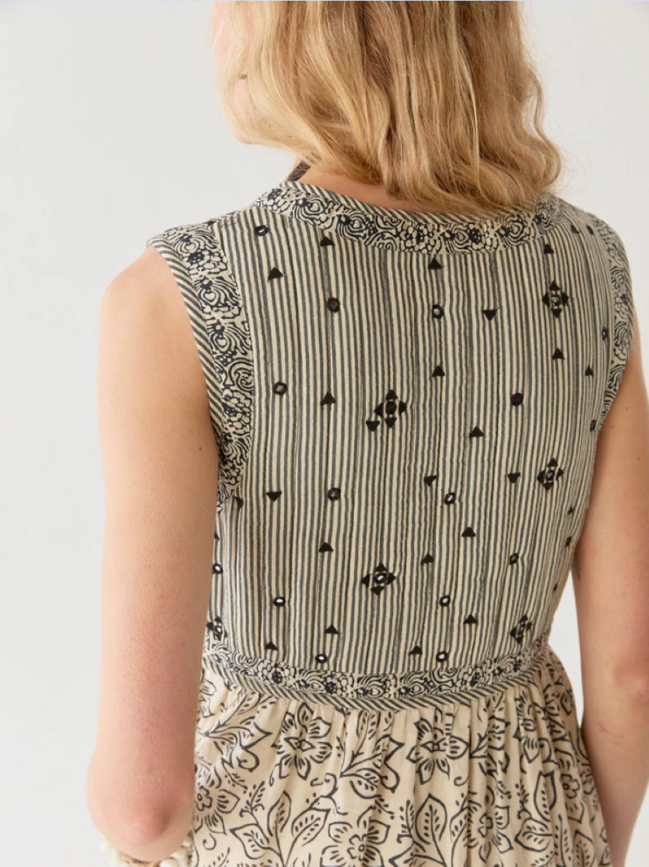 Maison Hotel Eugenie Dress - Jasmine Soeur Zebra