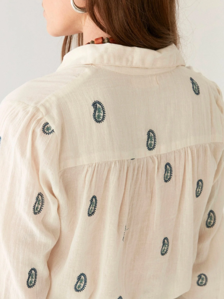 Maison Hotel Dylan Blouse - Cashemira Ivory
