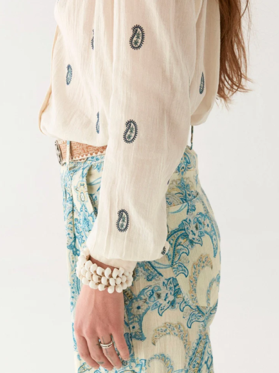Maison Hotel Dylan Blouse - Cashemira Ivory