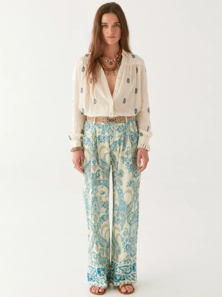 Maison Hotel Dylan Blouse - Cashemira Ivory