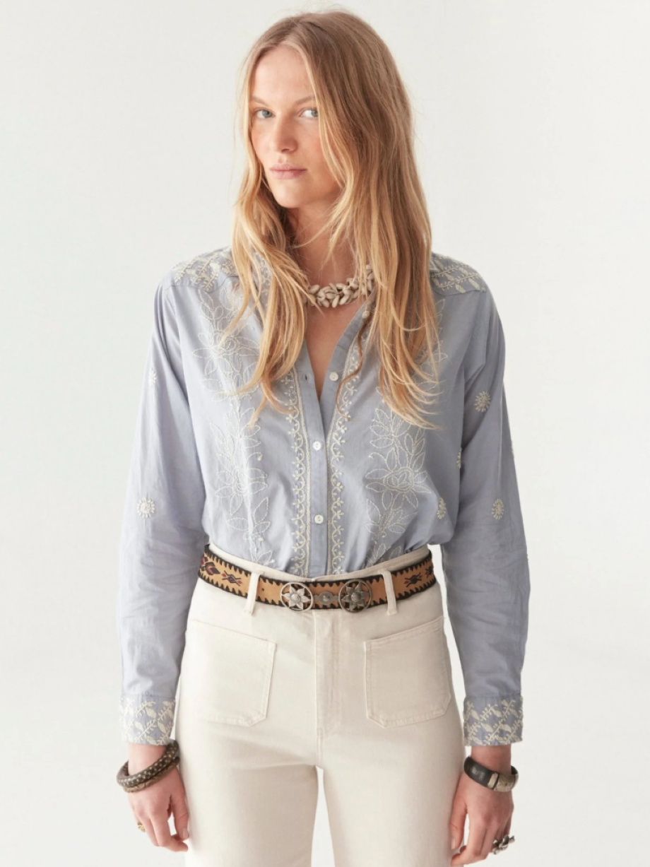 Maison Hotel Ganges Blouse - Indigo