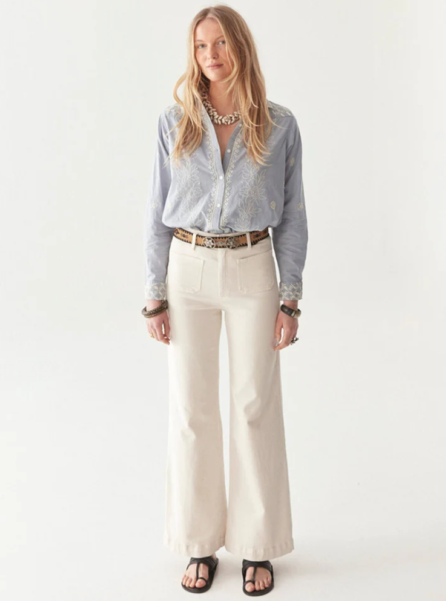 Maison Hotel Ganges Blouse - Indigo