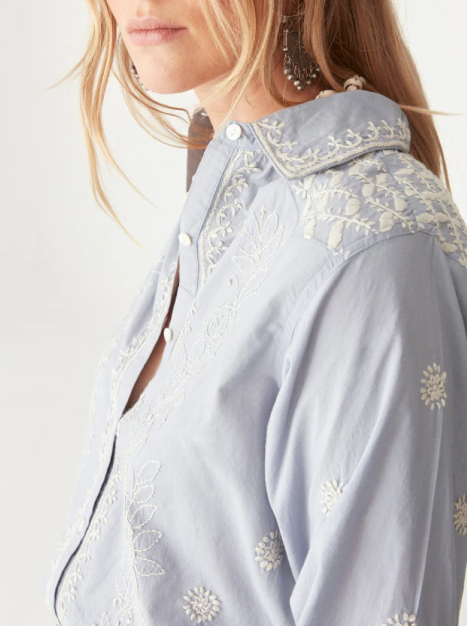 Maison Hotel Ganges Blouse - Indigo