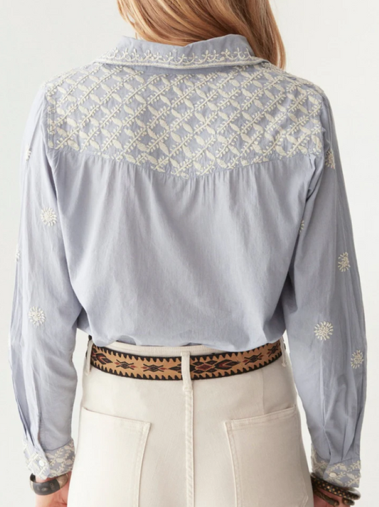 Maison Hotel Ganges Blouse - Indigo