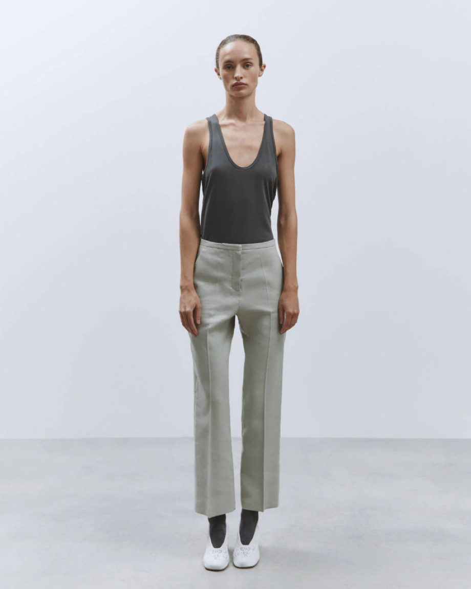 Alysi Stretch Flare Pant - Pietra