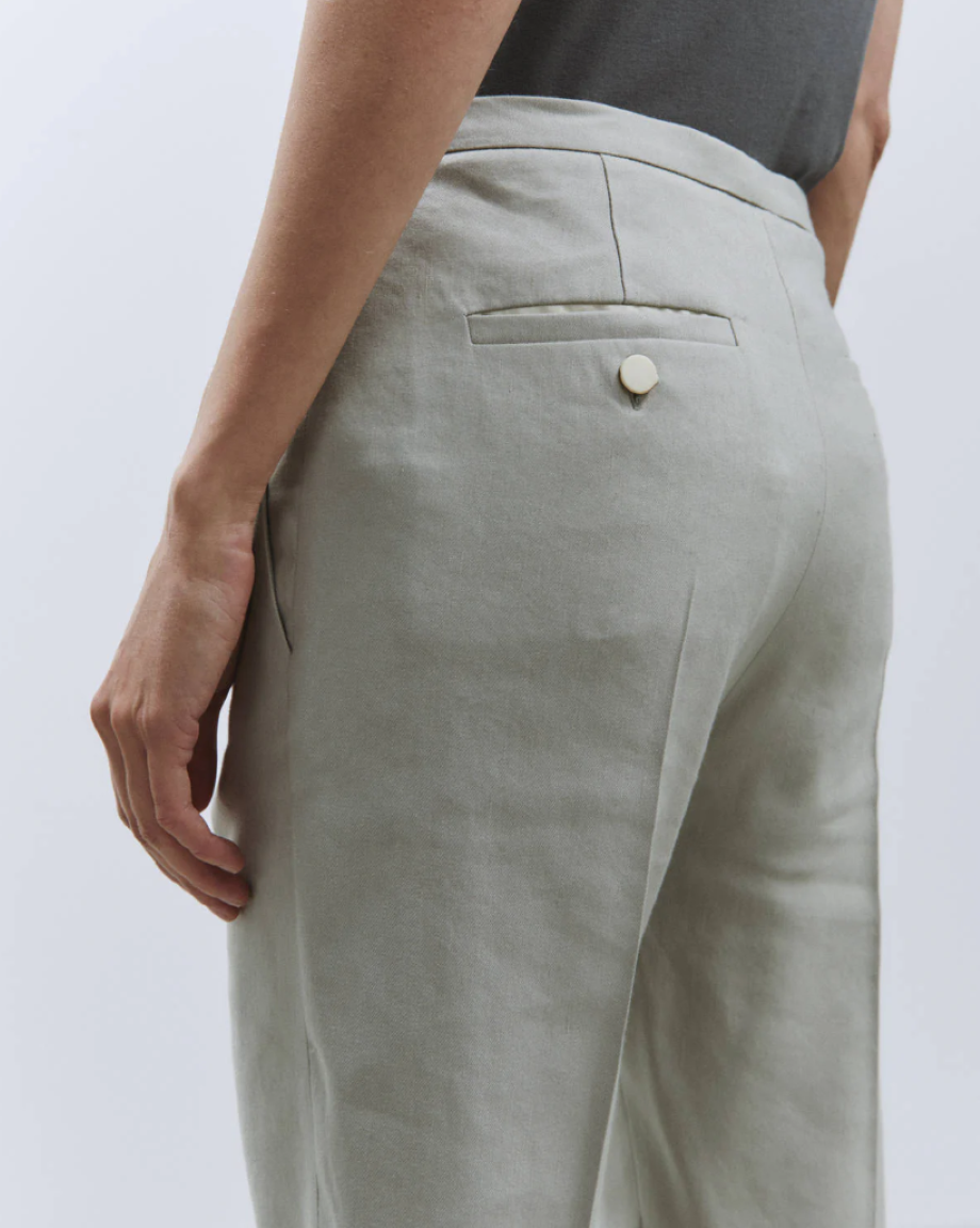 Alysi Stretch Flare Pant - Pietra