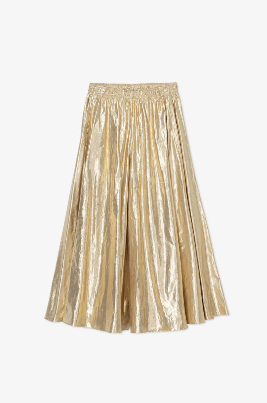 Alysi Lightweight Pant-Skirt - Gold
