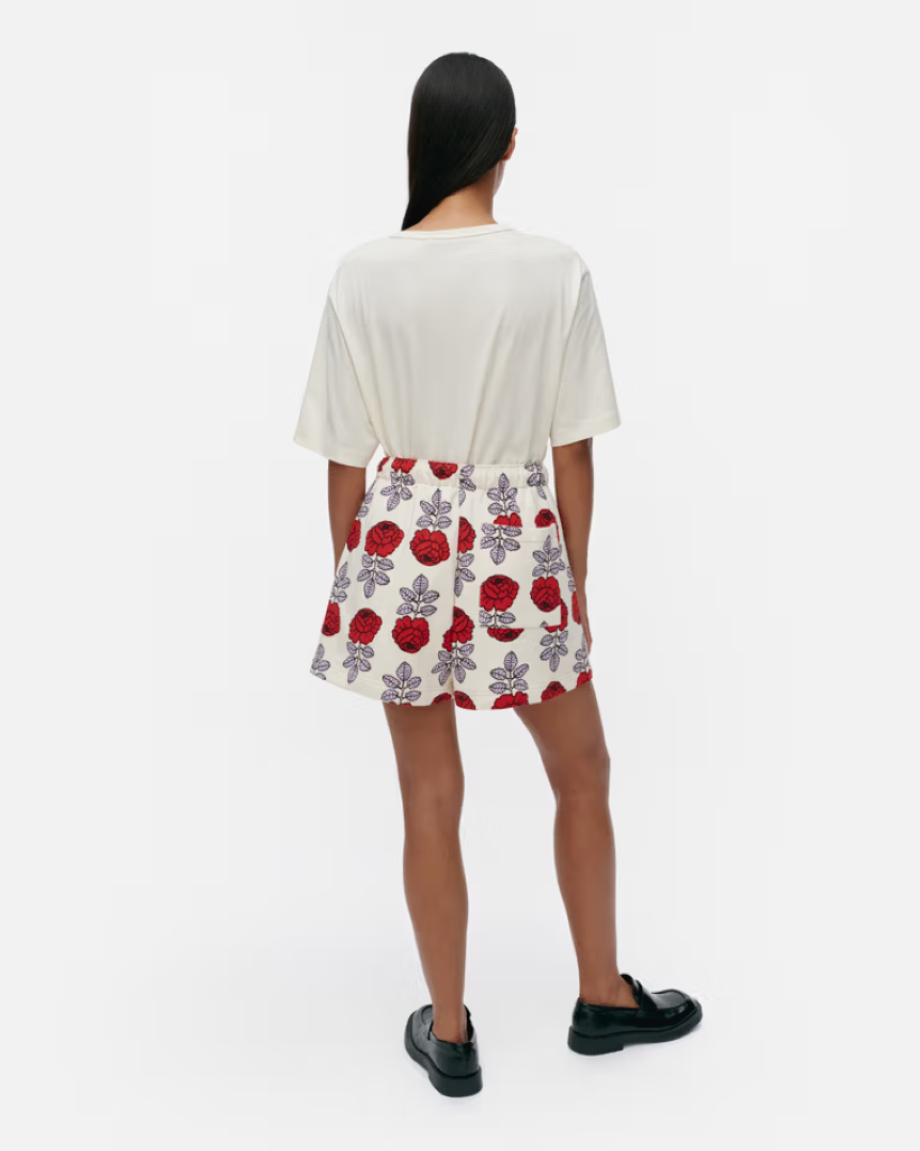 Marimekko Miksaus Piirto Unikko Shorts - Multi