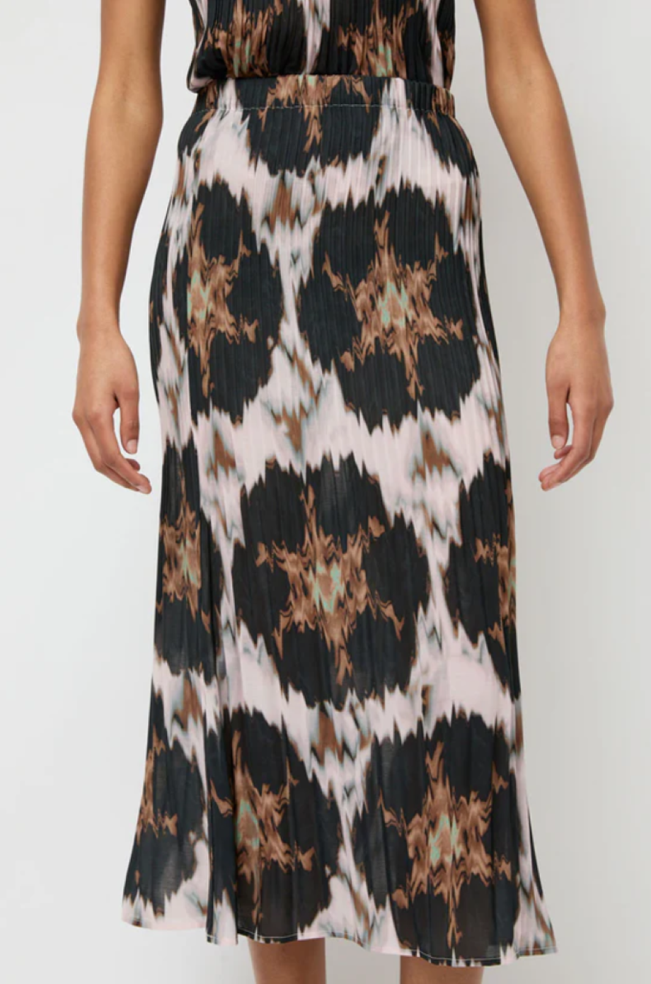 No. 6 Hiro Skirt - Blush Ikat