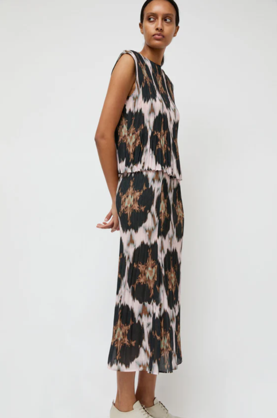 No. 6 Hiro Skirt - Blush Ikat