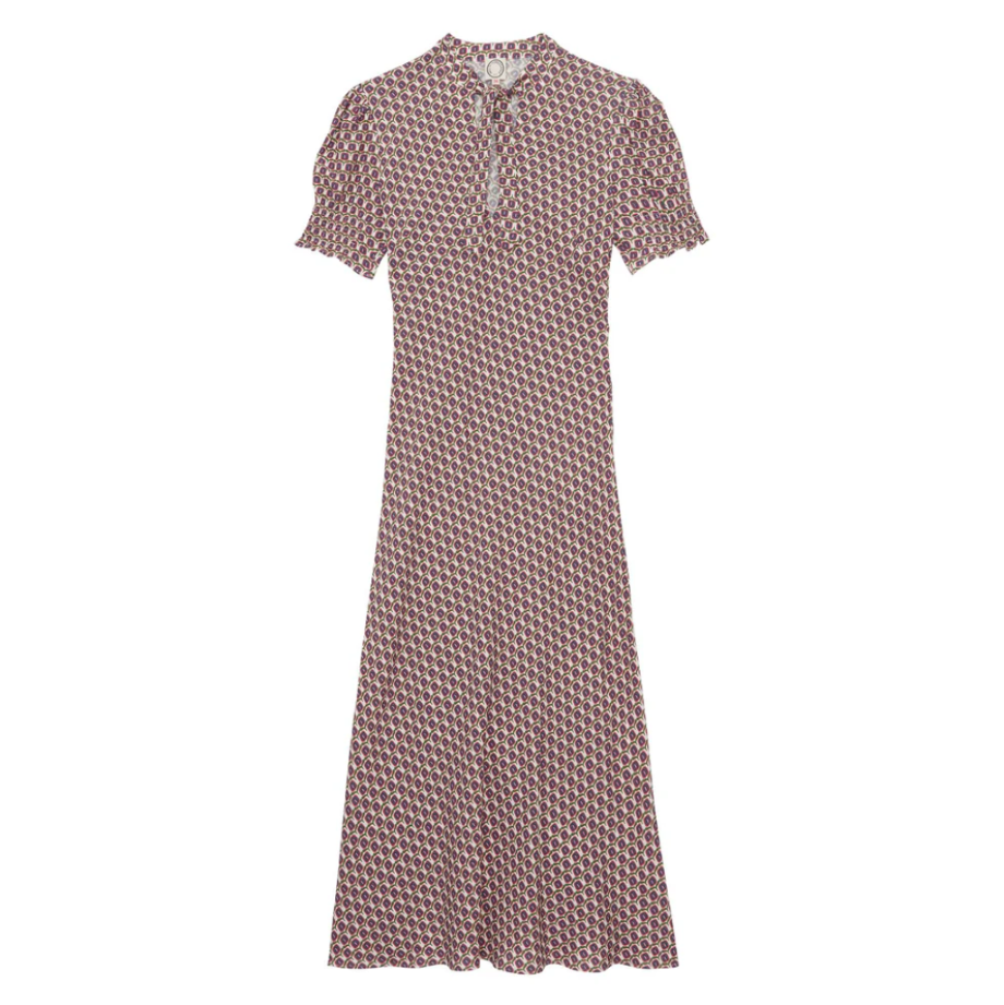 Ines de la Fressange Cerise Dress - Oakleaf Multicolor