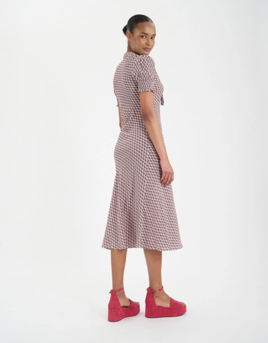 Ines de la Fressange Cerise Dress - Oakleaf Multicolor