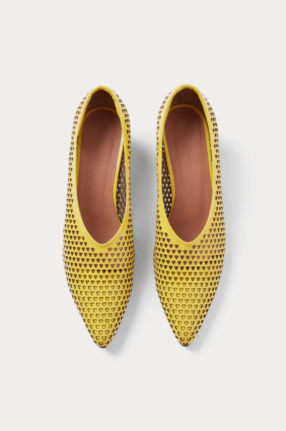 Rachel Comey Clemmie S-Punch Kitten Heel - Banana