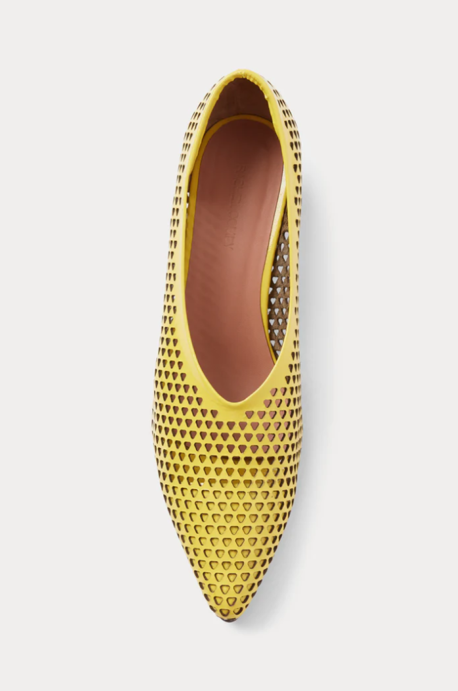 Rachel Comey Clemmie S-Punch Kitten Heel - Banana