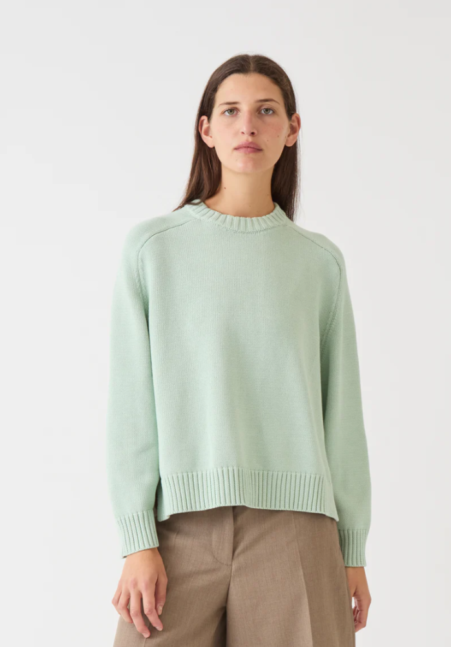 DemyLee Haruhi Cotton Sweater - Mint