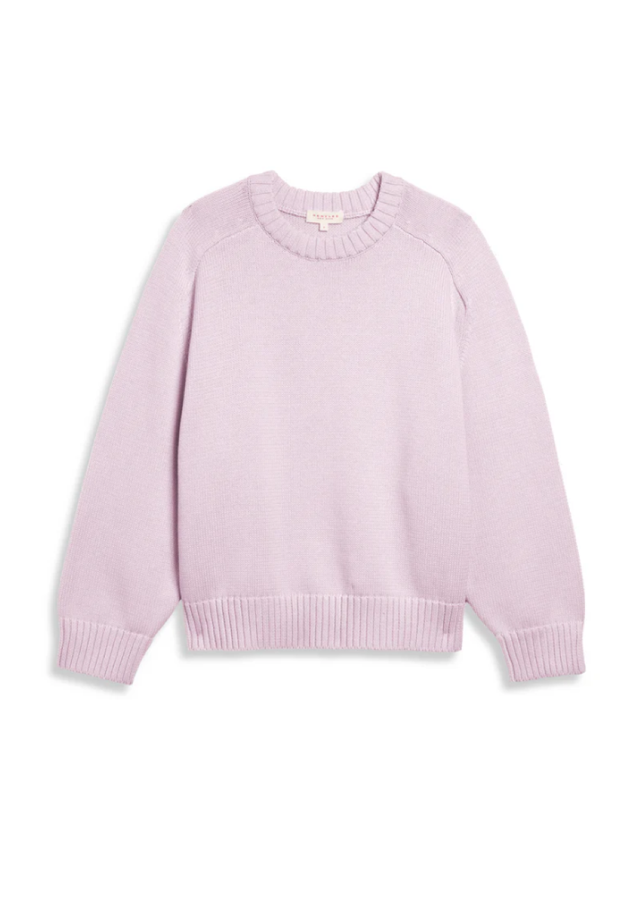 DemyLee Haruhi Cotton Sweater - Pale Lilac
