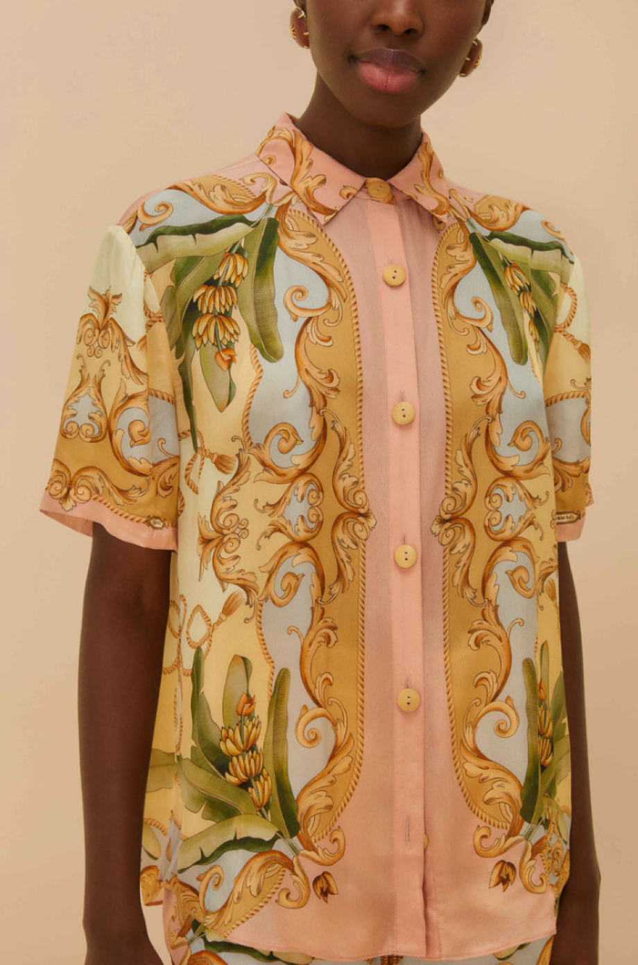 Farm Rio Banana Royalty Shirt - Kalendosco