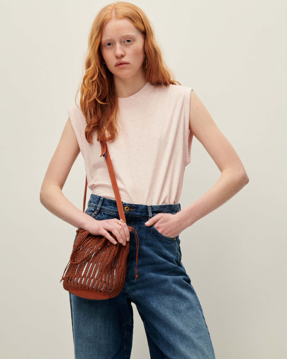 Sessun Deedoo Sleeveless T-Shirt - Eau de Rose
