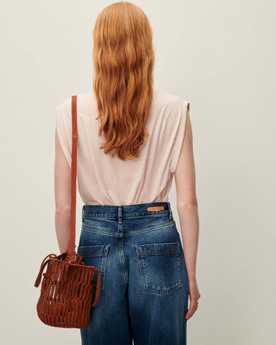 Sessun Deedoo Sleeveless T-Shirt - Eau de Rose