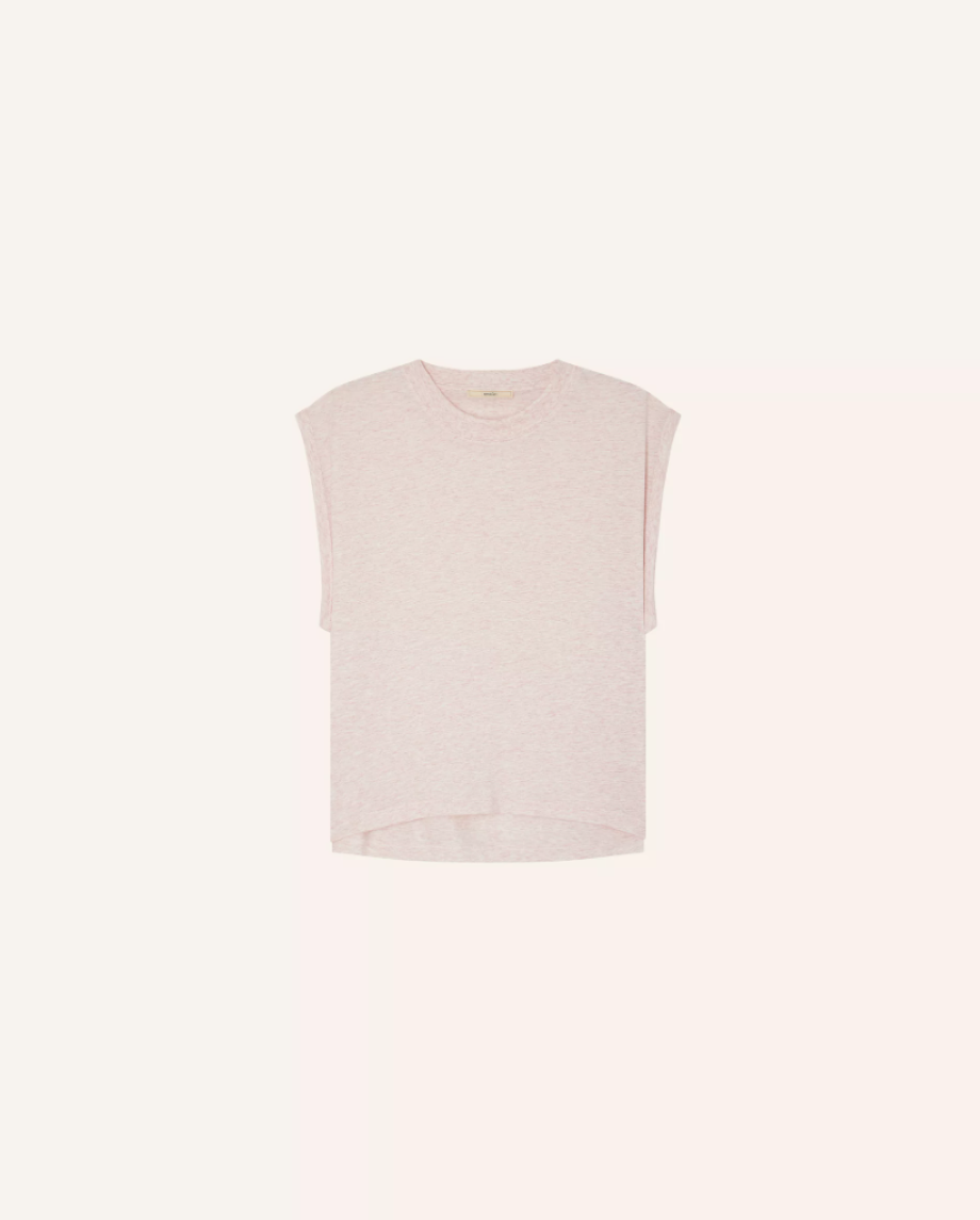 Sessun Deedoo Sleeveless T-Shirt - Eau de Rose