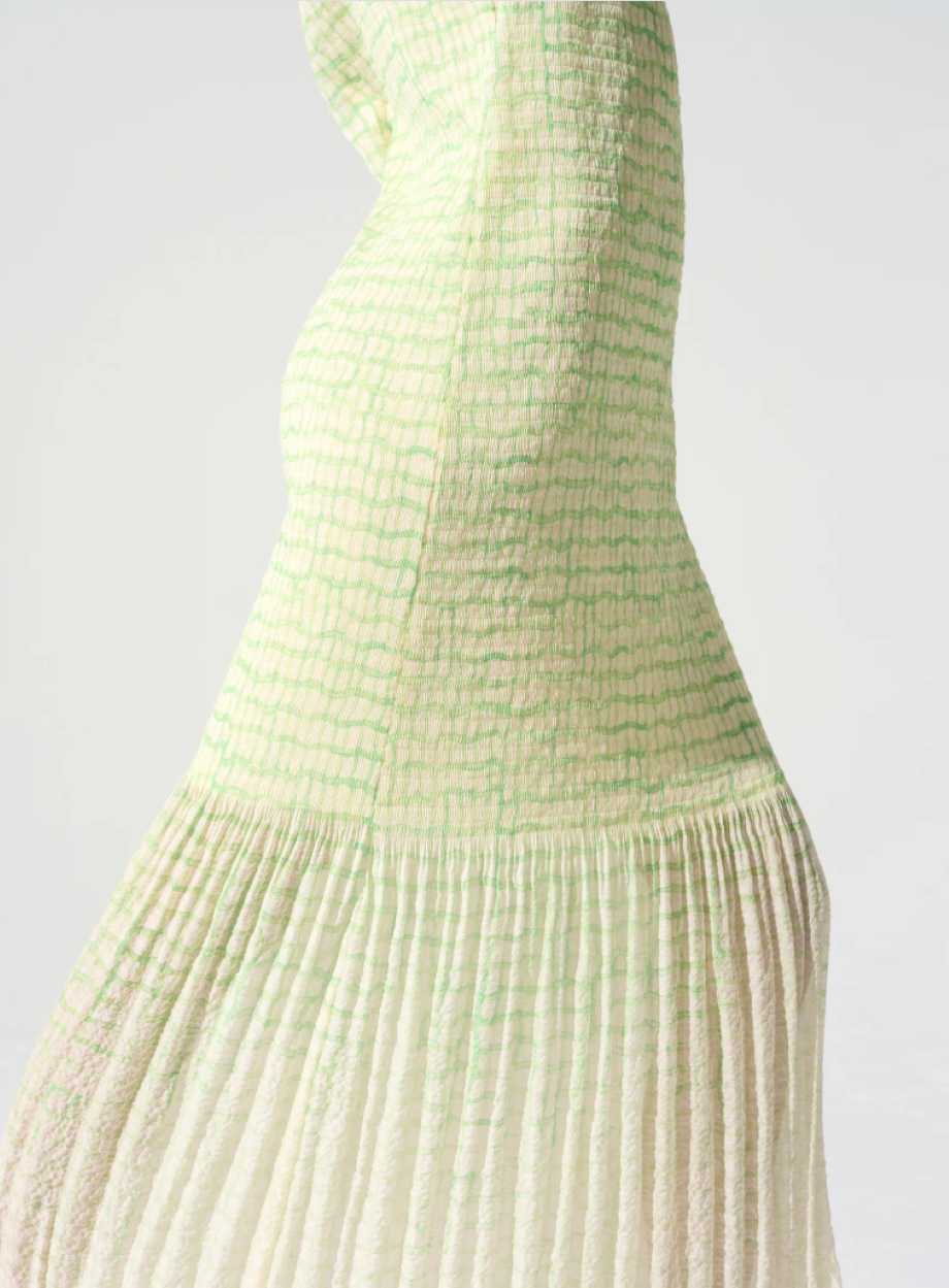 Cotélac Long Sleeveless Dress - Sorbet Menthe