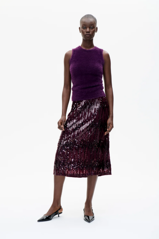 Baum und Pferdgarten Jaino Skirt - Plum Perfect