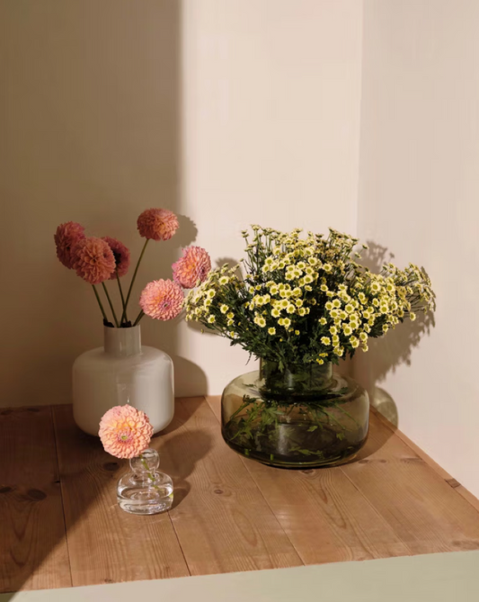 Marimekko Flower Vase - Clear