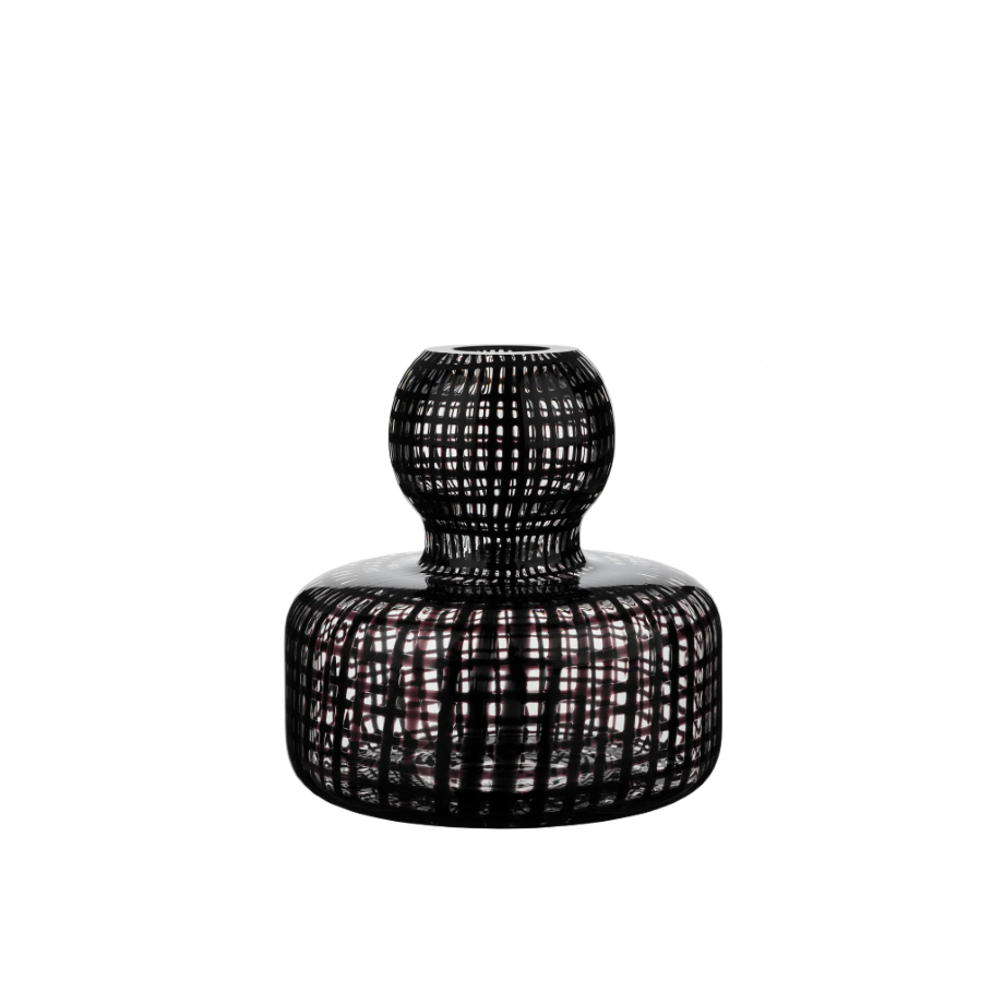 Marimekko Flower Vase - Onyx Filigree