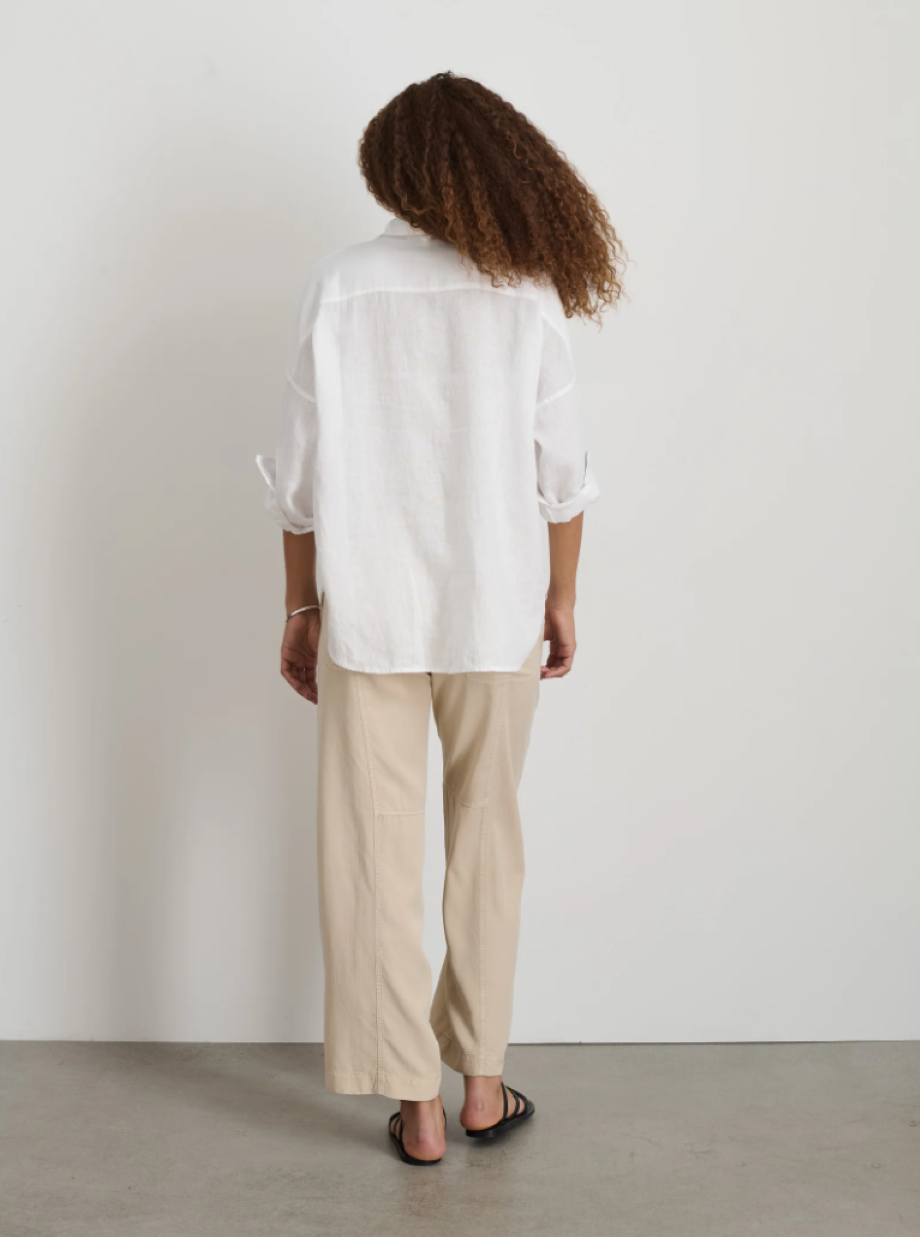 Alex Mill Jo Linen Shirt - White