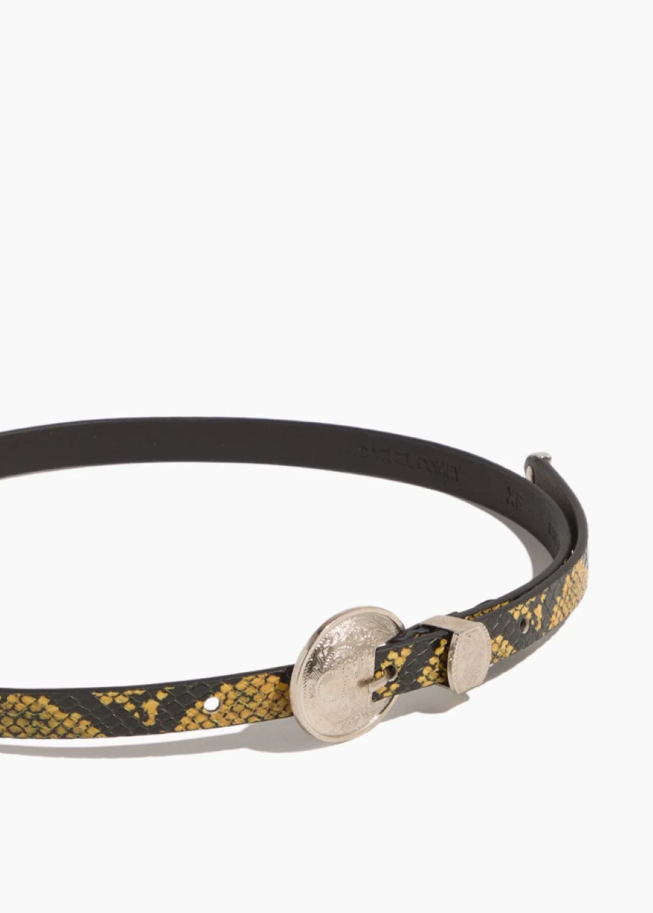 Rachel Comey Cowboy Waist Belt - Multi Yellow