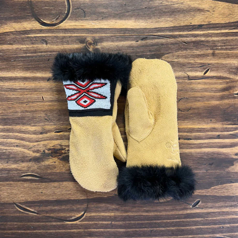 Astis Neiwoo Short Cuff Mitten - Tan