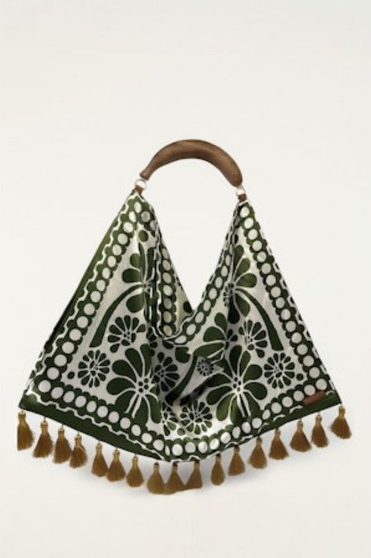 Farm Rio Jacquard Tote Bag - Palermo