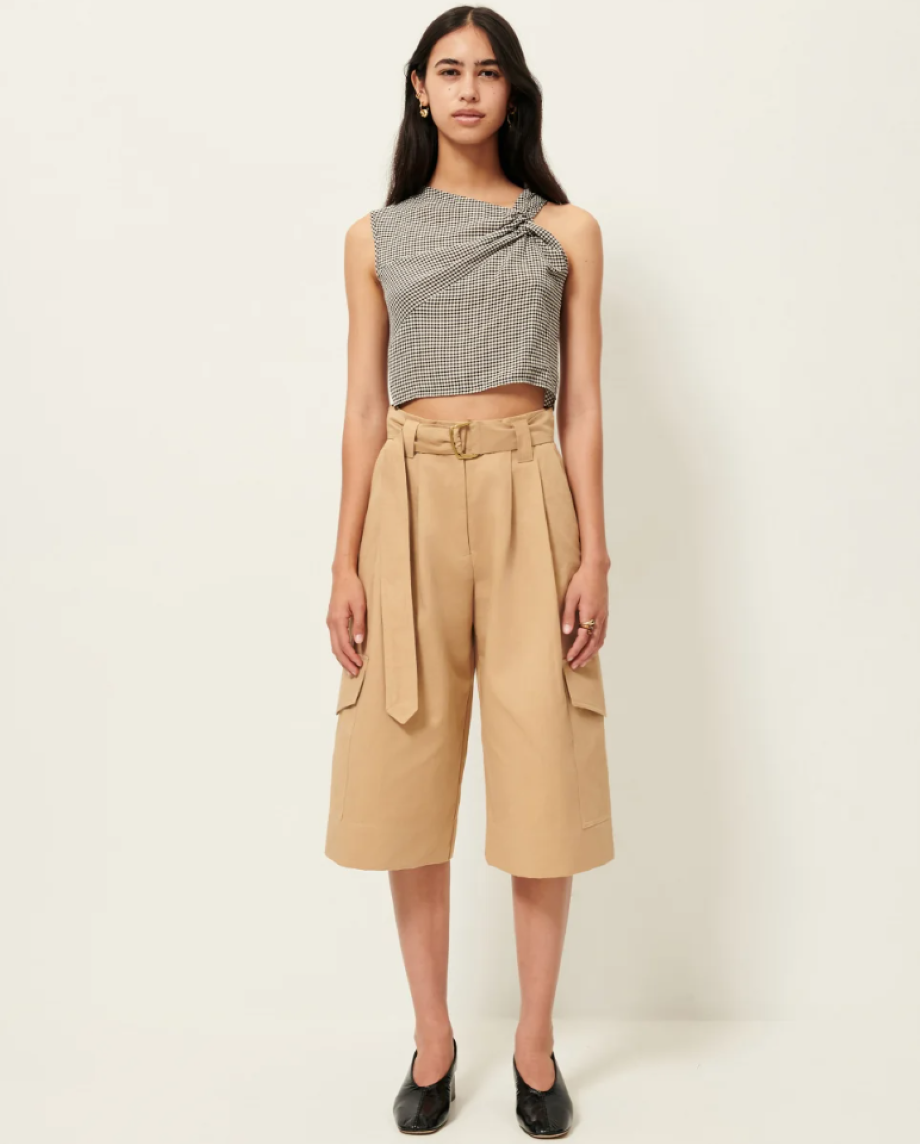 Sessun Marco Bermuda Shorts - Cajou