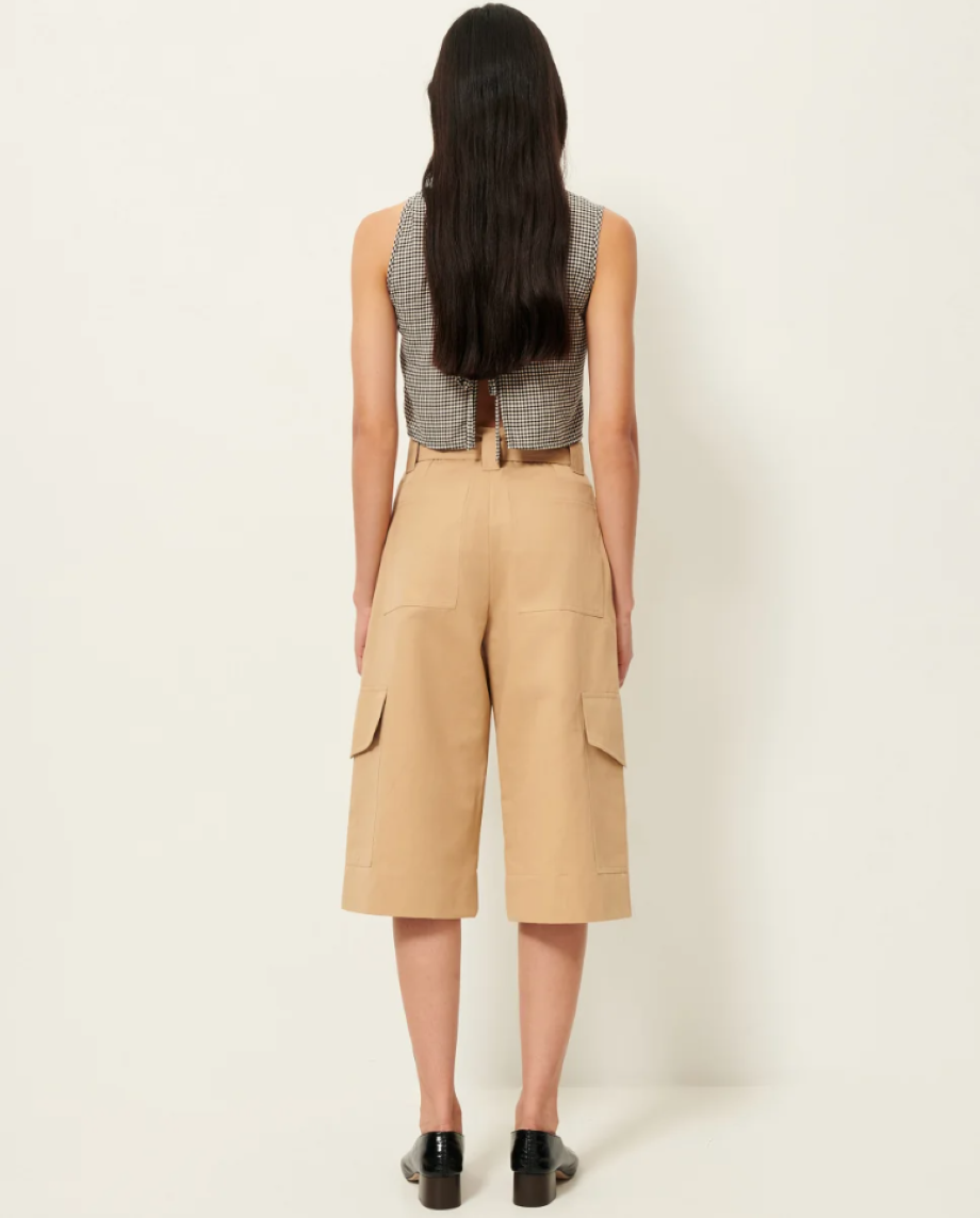 Sessun Marco Bermuda Shorts - Cajou