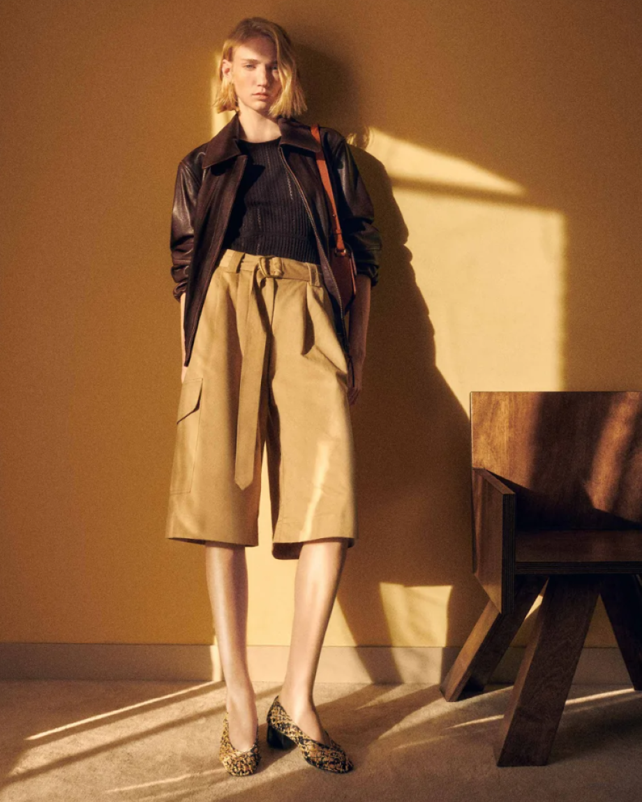 Sessun Marco Bermuda Shorts - Cajou