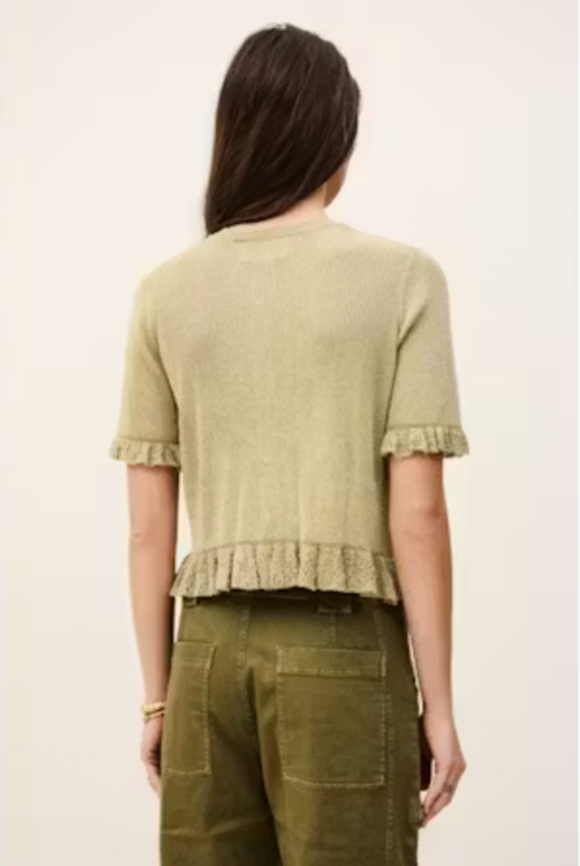 ba&sh Zibo Cardigan - Gold