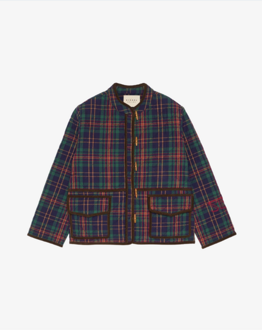 Sissel-Edelbo Adriane Jacket - Green Checks