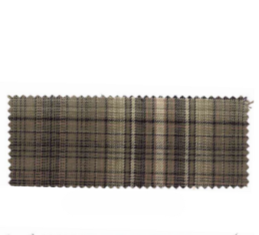 Alysi Asymmetric Tartan Skirt - Bosco