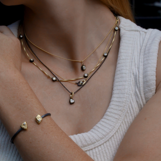 Sarah Graham Trigon Cuff Bracelet - 18K Yellow Gold