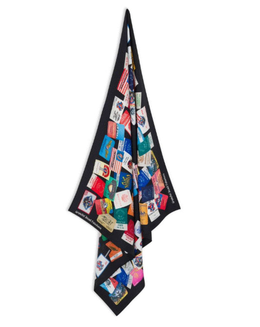 Meghan Fabulous x Grateful Dead Backstage Pass Square Scarf - Multi