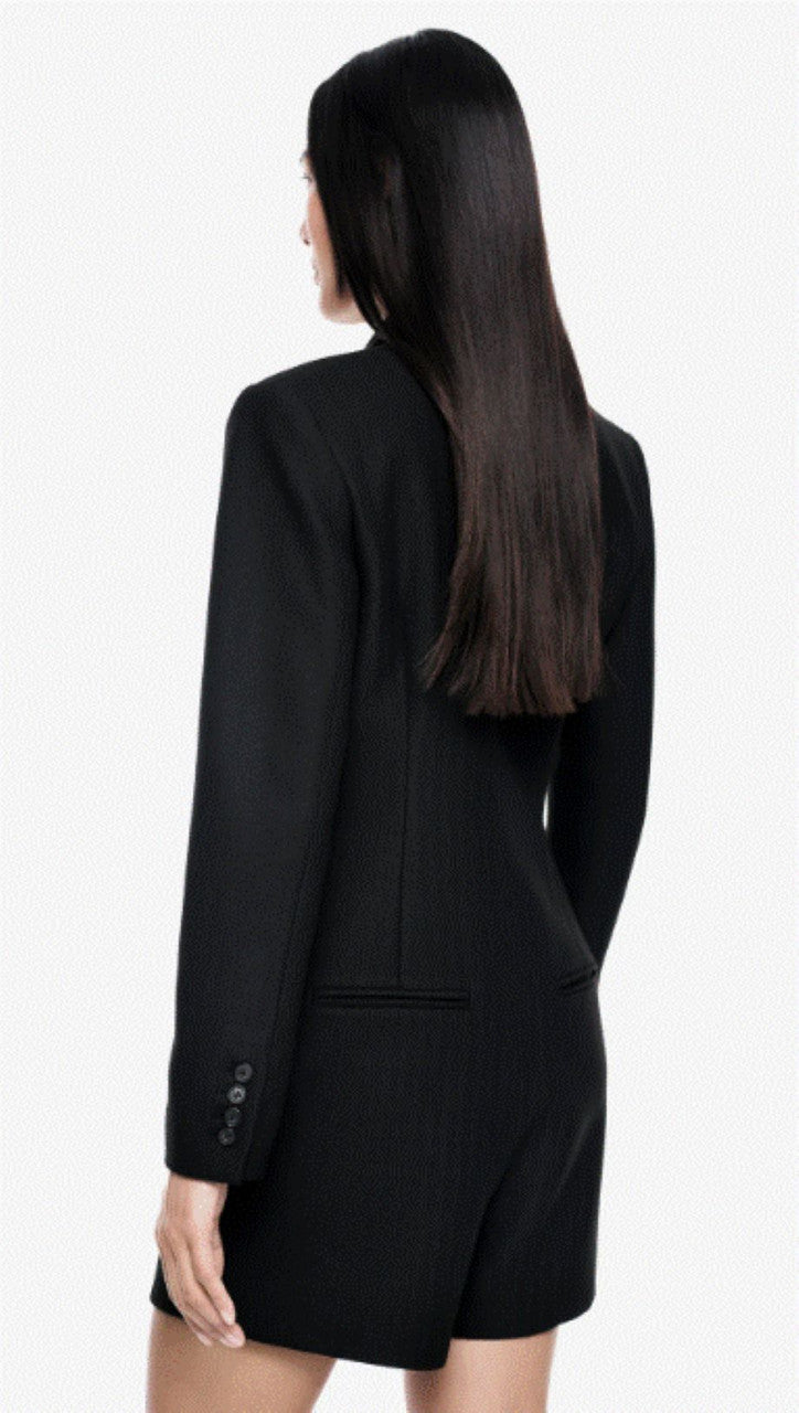 Smythe x Rivet Collab Jumpsuit - Black Herringbone