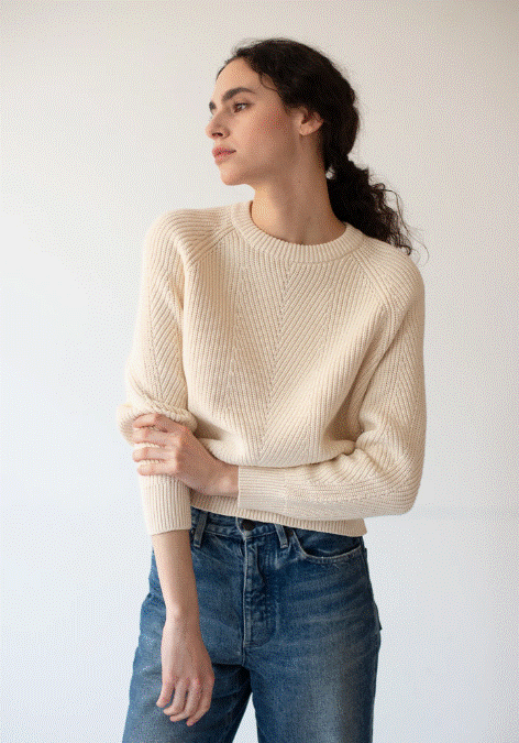 DemyLee Chelsea Sweater - Natural