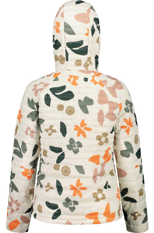 Maloja SeekarspitzM Sundry Print Down Anorak - Glacier Milk