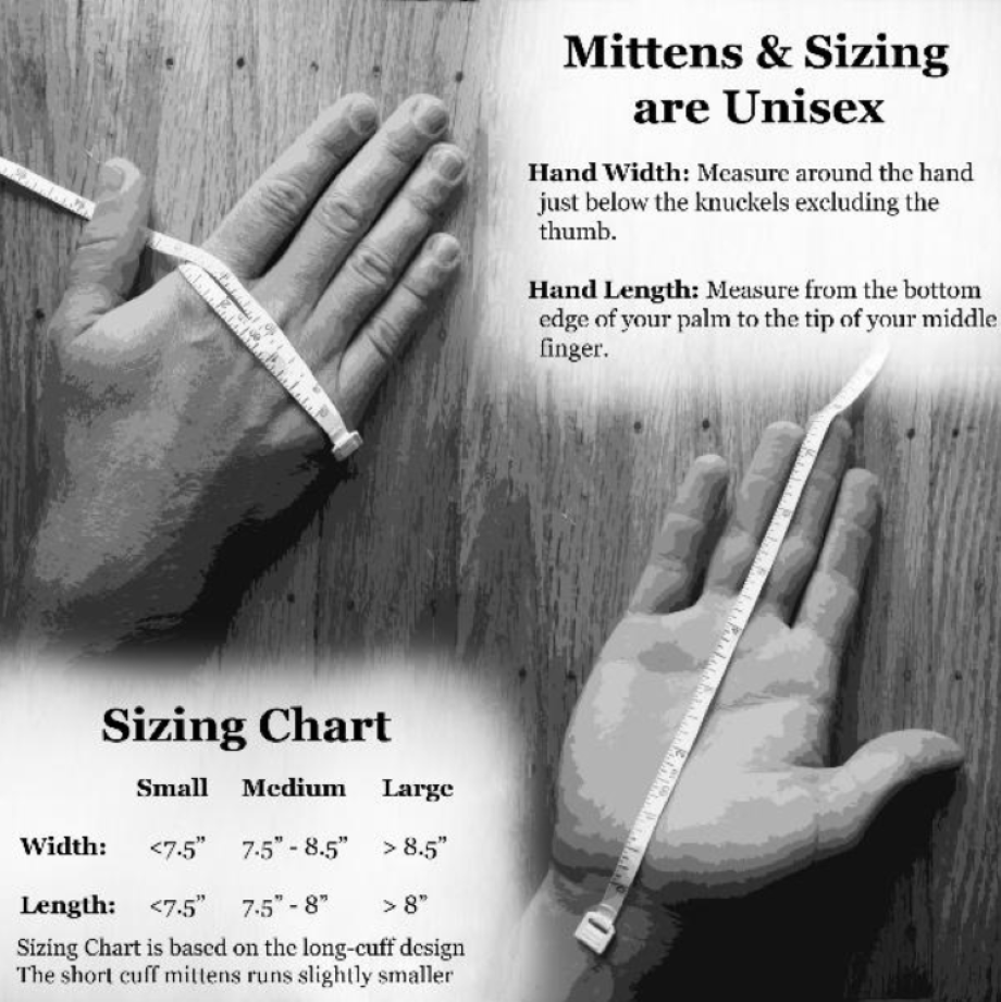 Astis Pickerel Long Cuff Suede Mitten - Tan