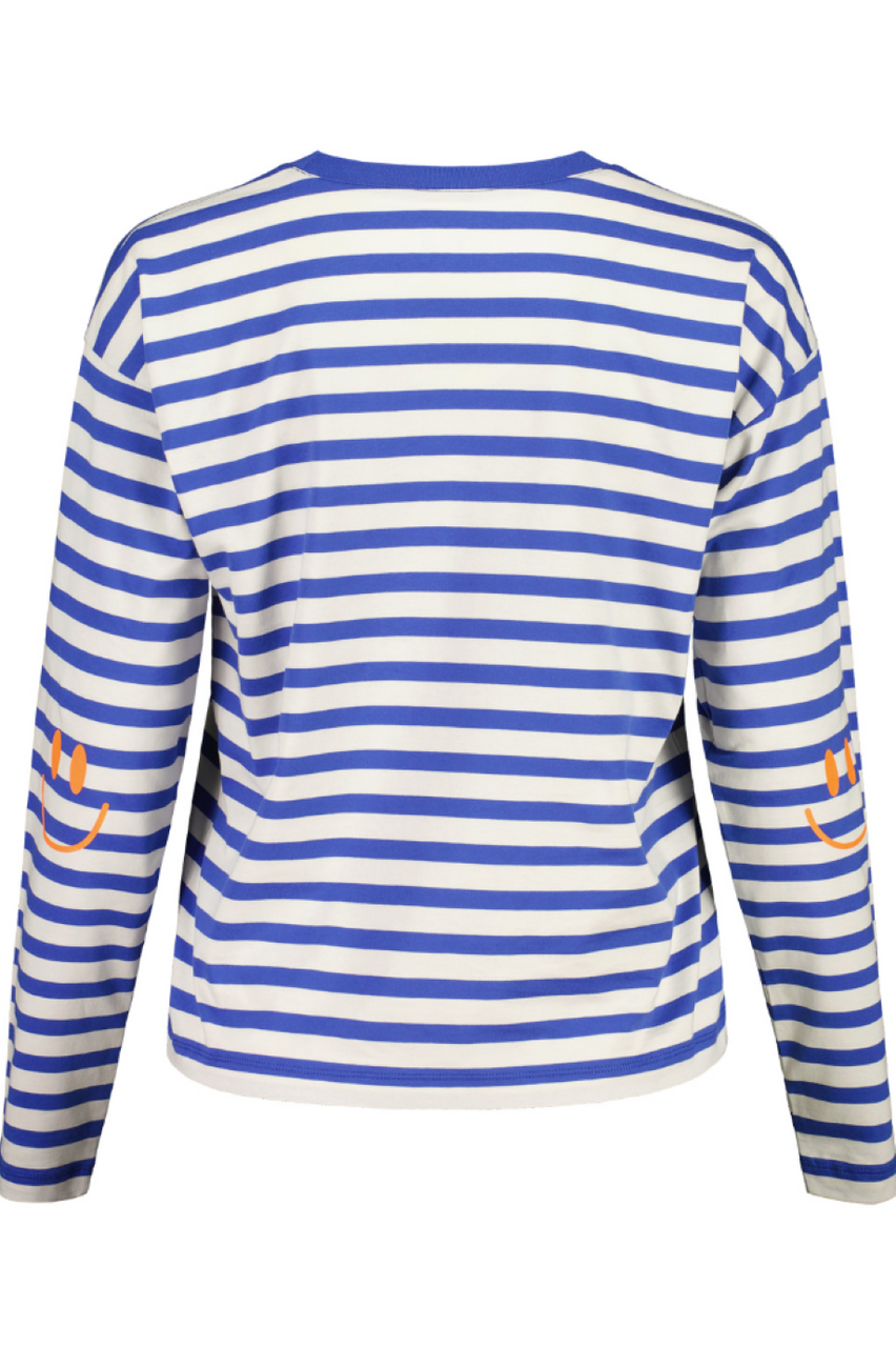 Maloja TrecolpasM Stripe Top - Cobalt