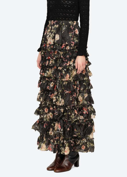 Sea-NY Jolie Print Midi Skirt - Multi