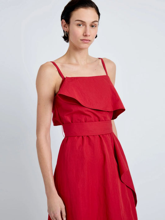 Proenza Shouler White Label Reign Dress - Brick