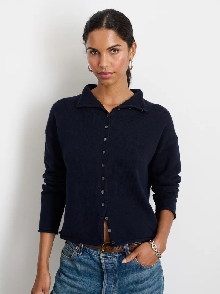 Alex Mill Taylor Rollneck Sweater - Navy