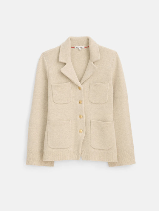 Alex Mill London Sweater Jacket - Wishbone